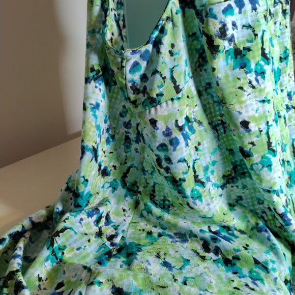 Kim Rogers Sleeveless Button Up Top - Size 2X - Excellent Condition - Picture 5 of 10